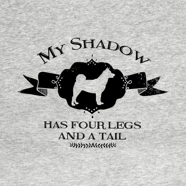 My Akita/Shiba Inu Shadow by You Had Me At Woof